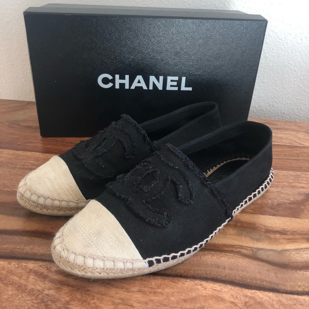 First edition Chanel espadrilles